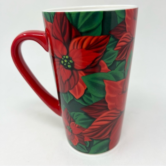 Starbucks 2020 Collectible Holiday Mug Pointsettia Design - Picture 2 of 4